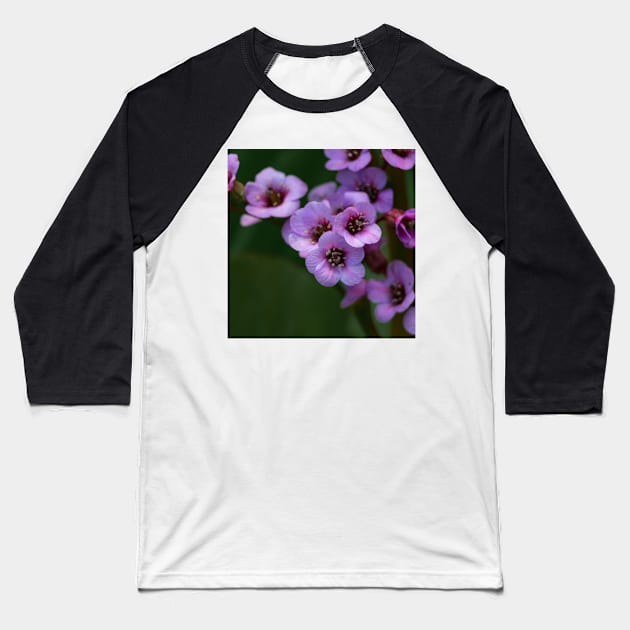Flowers in purple. Baseball T-Shirt by CanadianWild418